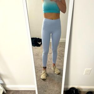 Lululemon Align High-Rise Pant 25” Size 6, Pastel Blue